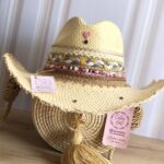 Ref 13/ Sombrero Desflecado Lala corazón mini