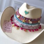 Ref 1-3 / Sombrero Vaquero aplique corazón