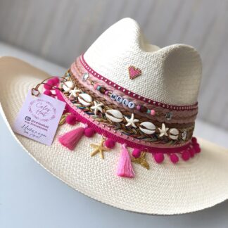 Ref 15-1 / Sombrero Carnaval conchas y Estrellas