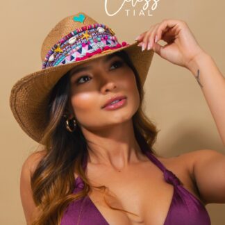 Ref 1-1 / Sombrero Aplique corazón
