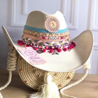 Ref 7-1 Sombrero Vaquero aplique pasteles