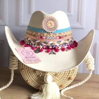 Ref 7-1 Sombrero Vaquero aplique pasteles