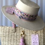 Ref 20-8/ Sombrero Cordobés trenza pastel