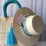 Ref 20-9/ Sombrero cordobés cordón turquesa