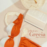 Vestido de baño • GRECIA - Marfil y Terracota
