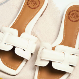 Sandalia Coral Blanca